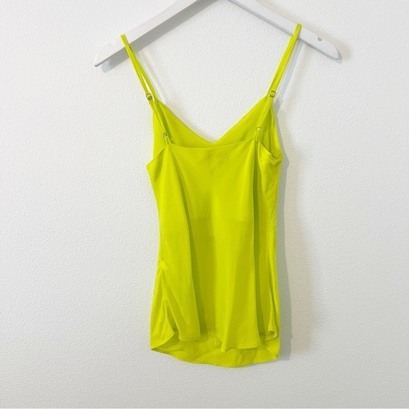 AG Adriano Goldschmied Scarlet Cami Neon Green Size XS - Picture 6 of 6